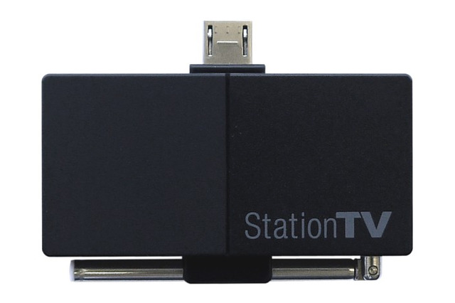 micro USB端子装備でAndroid/Windows 8.1両方に対応したフルセグTVチューナー 画像