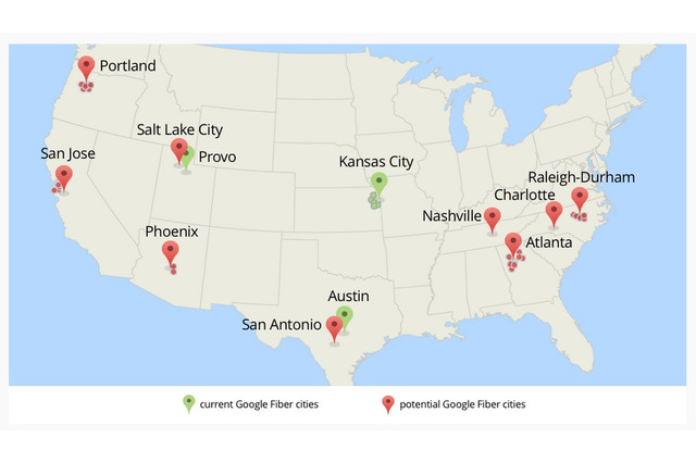 高速インターネット「Google Fiber」、カンザス・シティの中小企業に提供開始 画像