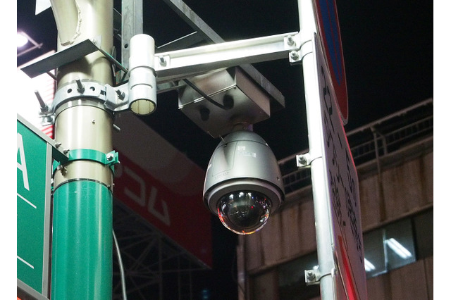 防犯システムの基本 番外編~警察の街頭防犯カメラ 画像