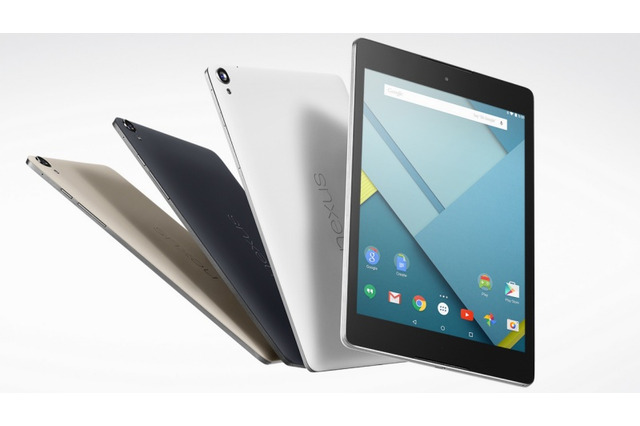 Android 5.0搭載「Nexus 9」Wi-Fiモデルが29日から国内販売 画像