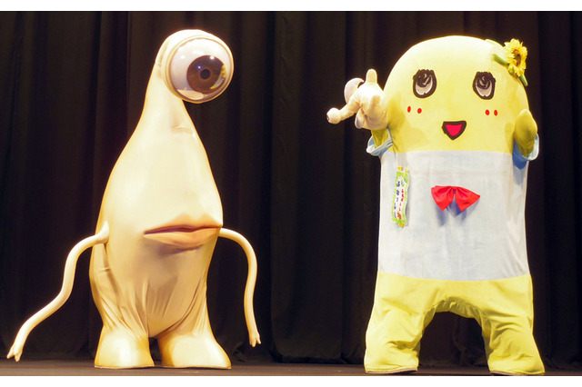 ふなっしー、『寄生獣』に寄生される! 画像