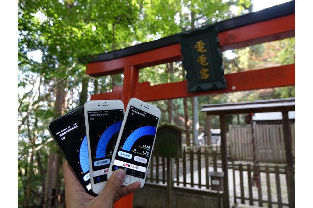 “電波の神様”で速度調査！京都にある「電電宮」に行ってきた 画像