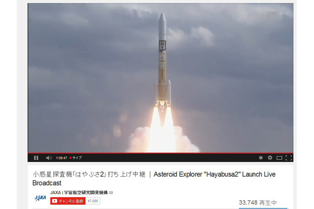 はやぶさ2、打ち上げ成功!2020年に帰還予定 画像
