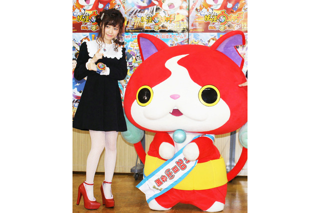ジバニャン、ぱるるの“塩対応”に戸惑い…「聞いてた情報と違うニャン!」 画像