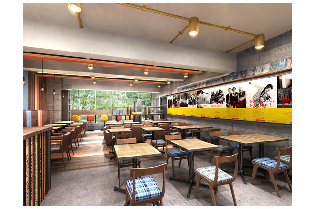 タワレコカフェ、表参道にオープン決定! 画像