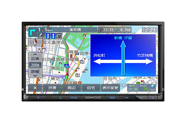 ケンウッド、特定販路向け彩速ナビ「MDV-D302」を12月下旬発売 画像