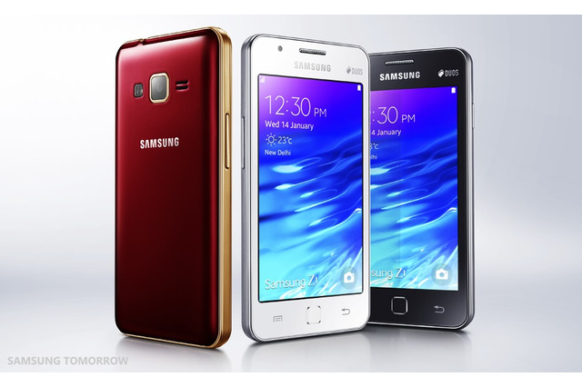 サムスン、初のTizen OS搭載スマートフォン「Samsung Z1」発売 画像
