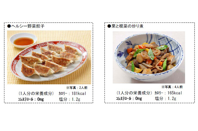 「焼き餃子」「炒り煮」が、コレステロールゼロ？…コレステロールゼロレシピ 画像