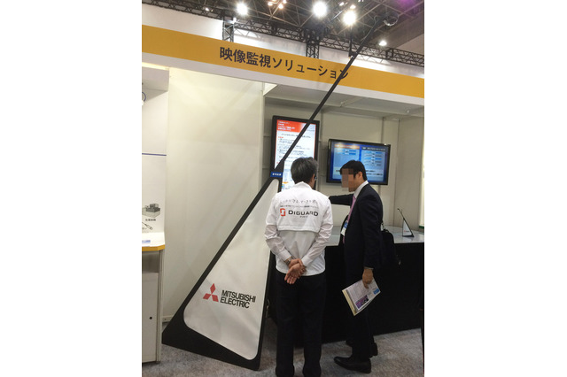 【SS2015速報リポート024】オリンピック需要を狙った仮設用無線ネットワークカメラ～三菱電機 画像