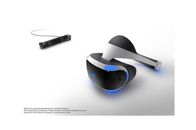 SCE、より没入感を高めたVRシステム「Project Morpheus」試作機公開 画像
