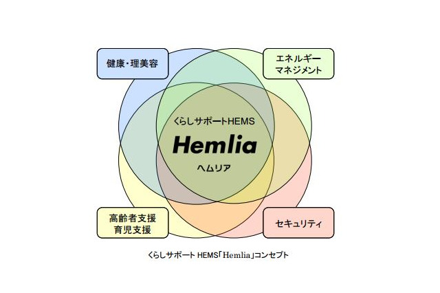 日立マクセルが家庭の電力などを管理するHEMSサービス「Hemlia」を本格展開 画像