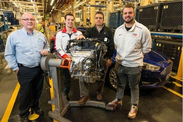 フォード、英工場のエンジン累計生産が1900万基に到達 画像