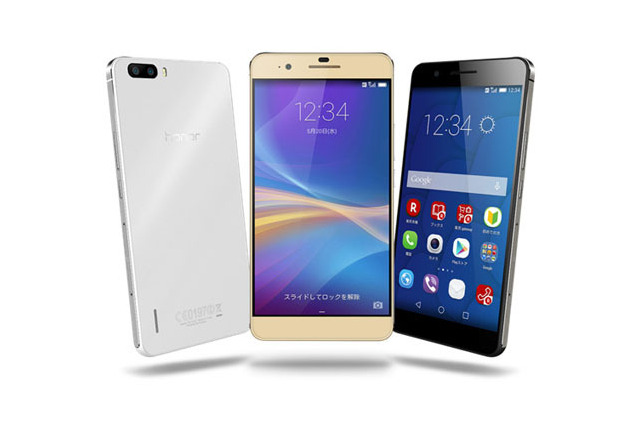ファーウェイ製5.5型「honor 6 Plus」が楽天モバイルから発売 画像