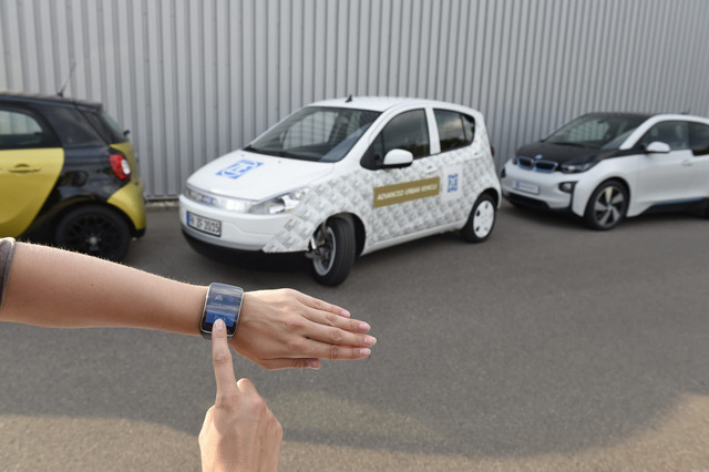 ZFの近未来スマートカー、最新技術が公開に! 画像