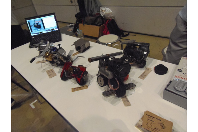 【Maker Faire Tokyo】超ミニバイク、i4004ボードの復活などマニアックな自作品の数々 画像