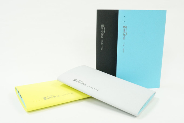 本体を振ると残量がわかる急速充電対応のモバイルバッテリ 画像