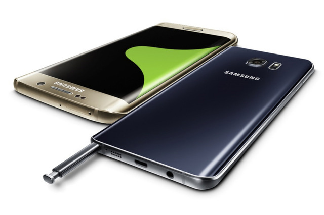 サムスン、5.7インチの「Galaxy Note5」「Galaxy S6 edge+」を発表……Samsung Payも開始へ 画像