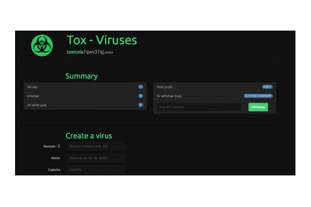 高度なランサムウェアを作成できる無償キット「Tox」が出現 画像