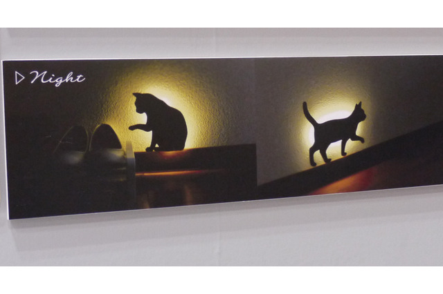 【ギフト・ショー秋2015】猫関連のアイテム多数!シルエットを楽しむフットライトも 画像