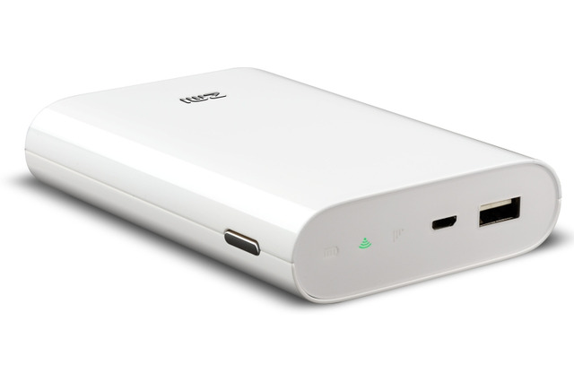 Y!mobileからWi-Fiルータ機能付きモバイルバッテリ……29日発売 画像