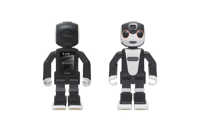 シャープが二足歩行ロボット!モバイル通信対応で来年発売 画像