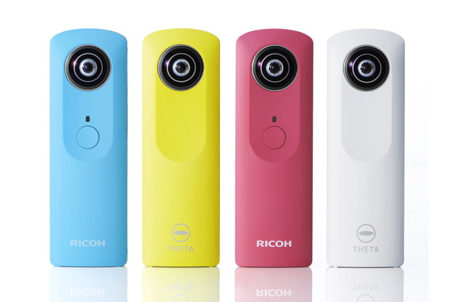 全天球カメラ「RICOH THETA m15」、直接動画をiPhoneに転送可能……アプリ更新 画像