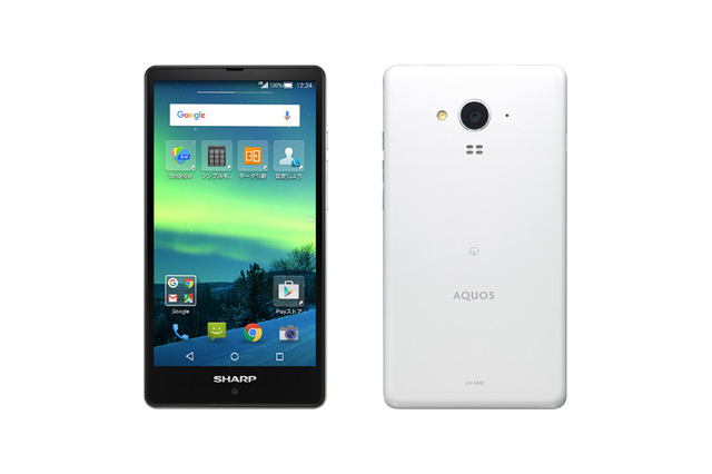 シャープ、SIMフリー第2弾「AQUOS SH-M02」発表……「エヴァスマホ」のベース機 画像