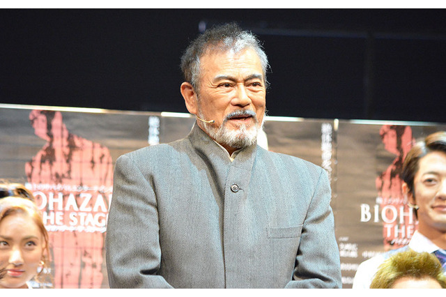 千葉真一、舞台「BIOHAZARD」初日「意外と緊張している」 画像