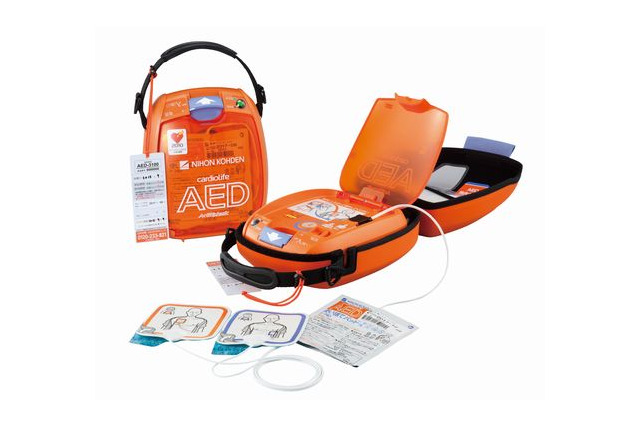 防水・防塵性能を備えた新型AEDを発売……日本光電 画像