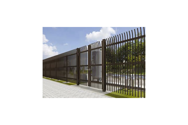 忍び返しタイプの追加で防犯性能が向上……公共施設向け大型門扉＆フェンス 画像
