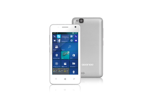 12,800円の格安Windows 10スマホ「WPJ40-10」、geaneeから登場 画像