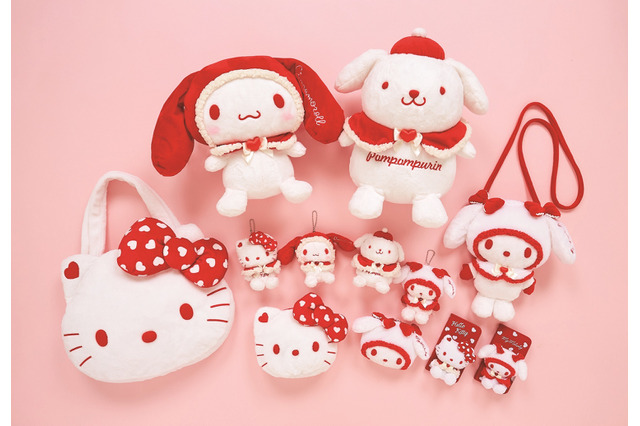 キティやマイメロたちもクリスマスカラーに! サンリオ冬季グッズ公開 画像