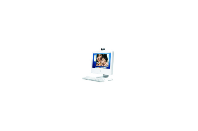 厚さ約5センチの液晶ディスプレイに本体も詰め込んだ「iMac G5」が登場 画像