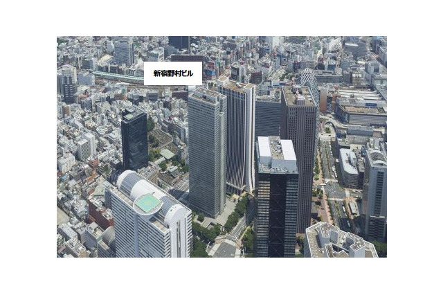 新宿野村ビル、日本初の制振抑制装置を導入 画像