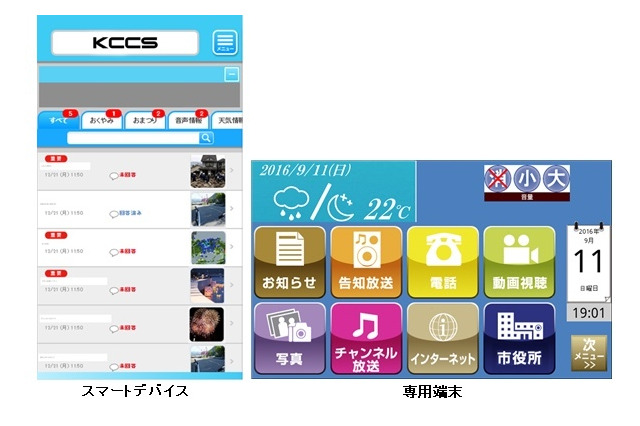 防災行政無線をクラウドでスマート化!KCCSのIP告知システム 画像