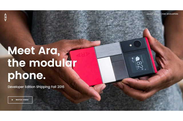 Googleの組み立て式スマホ「Project Ara」、2017年に発売へ! 画像