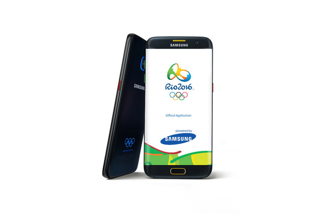 リオ五輪の選手に配布! 限定スマホ「Galaxy S7 edge」がカッコいい! 画像