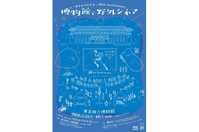 細田守監督映画「時をかける少女」野外上映に6500人超のファン 画像