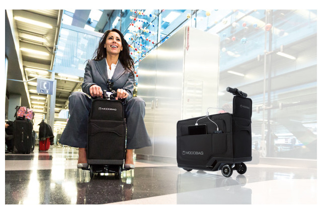 恥ずかしいけど快適かも！“乗れる”スーツケースは最高時速13キロ【動画あり】 画像