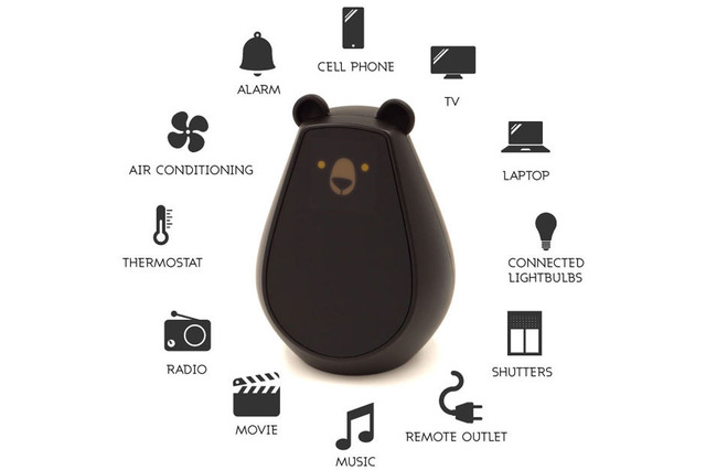 ジェスチャーでクマの表情が変わる！キュートで楽しいリモコン「Bearbot」 画像