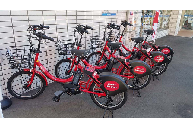 【木暮祐一のモバイルウォッチ】第98回 ドコモ、レンタサイクルIoTで観光振興！ローソンなどと協業 画像