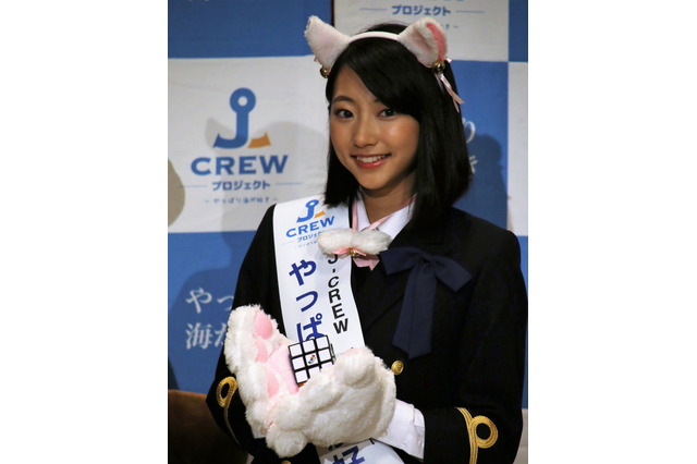 可愛すぎる船の守り神!“武田玲奈にゃん”が応援大使に就任 画像