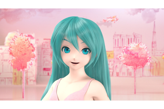あの「LUX」のCMに初音ミクが登場! 画像