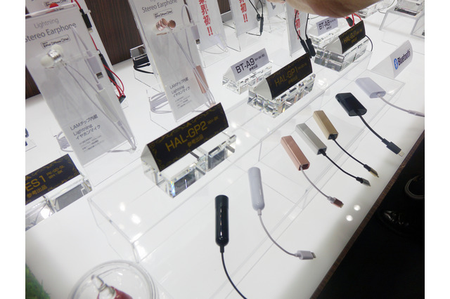 新型iPhone発表間近！イヤホンジャック排除で「Bluetooth対応が売れる」……ギフト・ショー会場から 画像