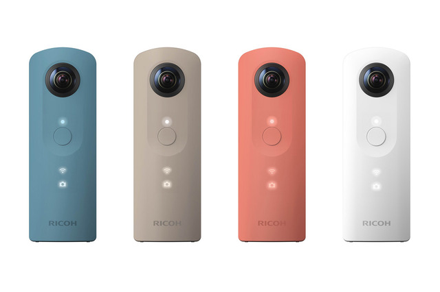 リコー、360度カメラシリーズに新作モデル「RICOH THETA SC」投入 画像