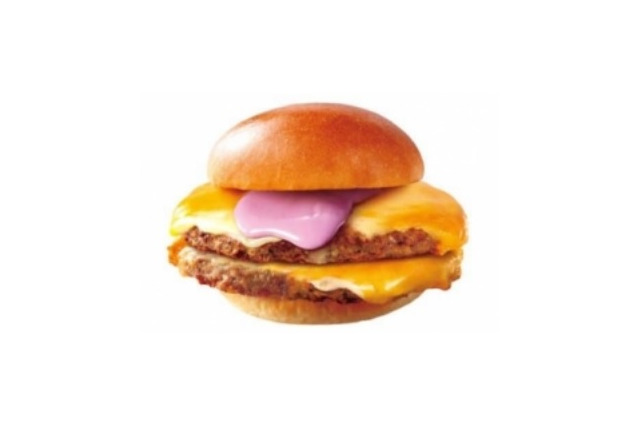 ロッテリア、ハロウィン仕様の絶品チーズバーガー 画像