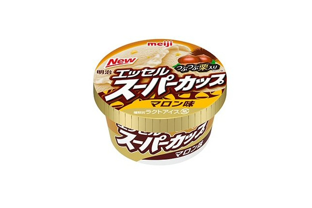 スーパーカップにマロン味が登場！ 画像