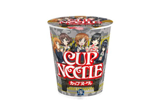 カップヌードルがガールズ&パンツァーとコラボ!限定数をオンラインストアで販売 画像