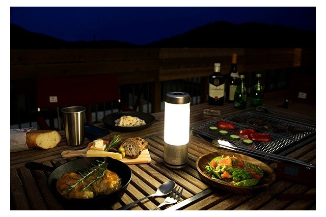 ランタンとワイヤレススピーカーが融合した「PLAYFUL BASE」 画像