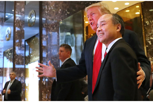 トランプ次期米大統領、ソフトバンク孫社長との会談を終え興奮気味にツイート 画像